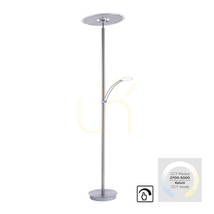 ARTUR Golvlampa 673-55 Silver 3xLED small 1