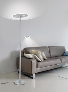 ARTUR Golvlampa 673-55 Silver 3xLED small 2