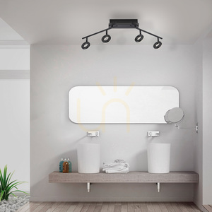 SILEDA Plafond 6786-13 Svart 4xLED small 10