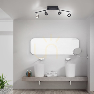 SILEDA Plafond 6786-13 Svart 4xLED small 2