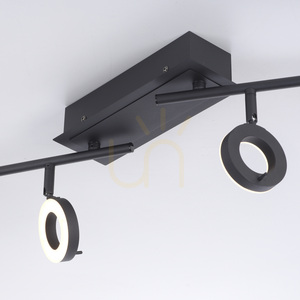 SILEDA Plafond 6786-13 Svart 4xLED small 9