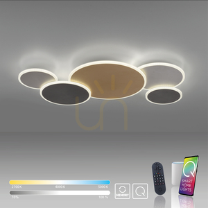 Vägglampa Q-PIATO 8008-70 Multicolor 5xLED 13 Vägglampa Q-PIATO 8008-70 Multicolor 5xLED small 13