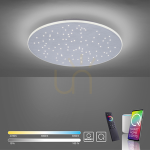 Plafond Q-NIGHTSKY 8037-95 Silver 1xLED small 10