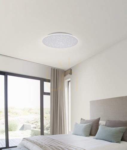 Kontrollera LED-taklampa Paul Neuhaus Q-Nightsky 8037-95
