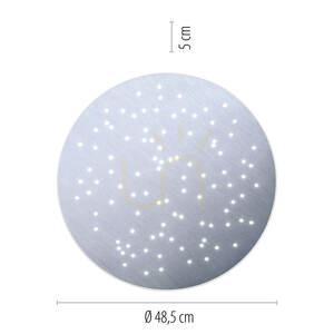Plafond Q-NIGHTSKY 8037-95 Silver 1xLED small 7