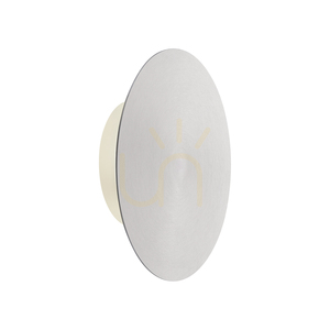 AKKU-PUNTUA vägglampa 8152-95 Silver 1xLED small 14