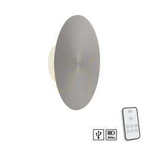 AKKU-PUNTUA vägglampa 8153-15 Grå 1xLED 1 AKKU-PUNTUA vägglampa 8153-15 Grå 1xLED small 1