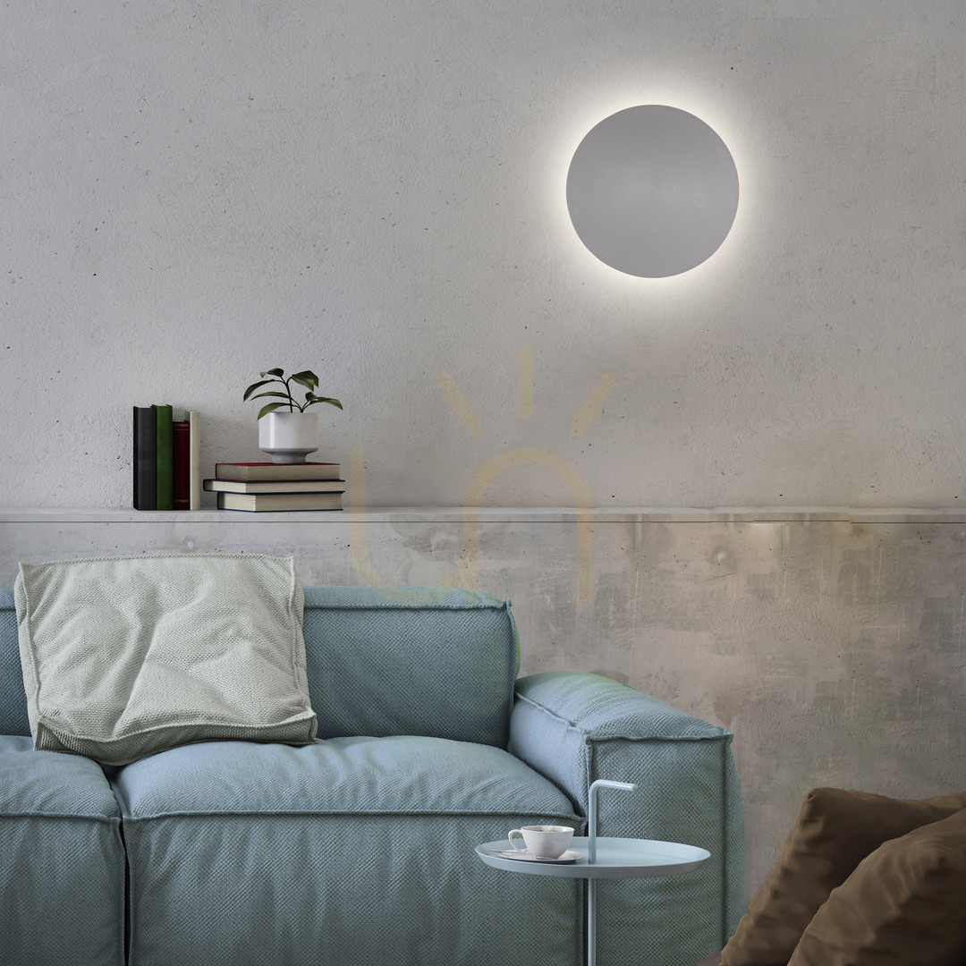 Förhandsvisning AKKU-PUNTUA vägglampa 8153-15 Grå 1xLED AKKU-PUNTUA vägglampa 8153-15 Grå 1xLED
