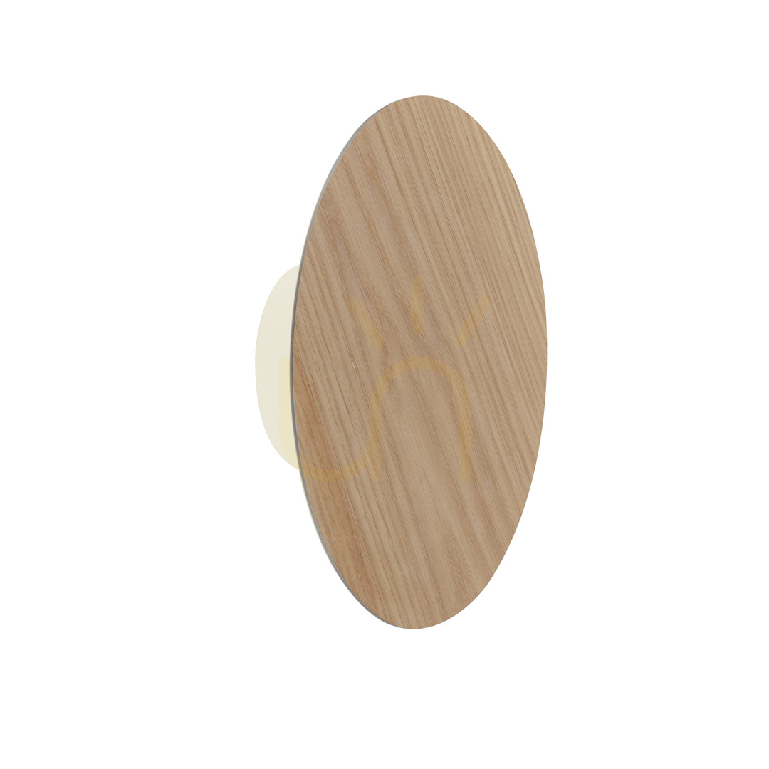 Förhandsvisning AKKU-PUNTUA vägglampa 8153-79 Trä 1xLED AKKU-PUNTUA vägglampa 8153-79 Trä 1xLED