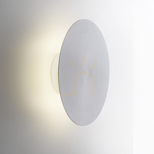 AKKU-PUNTUA vägglampa 8153-95 Silver 1xLED small 5