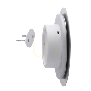 AKKU-PUNTUA vägglampa 8153-95 Silver 1xLED small 9