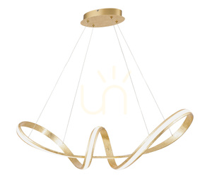 Paul Neuhaus Melinda 8292-12 LED-pendel, guldfärgad, 91 × 35 cm, 45 W, 5400 lm, 3000 K, Simply Dim, med justerbar höjd small 10