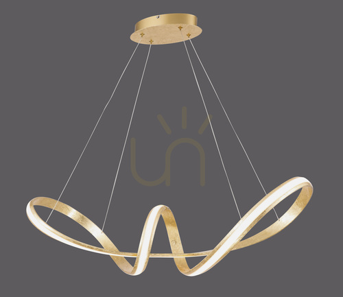 Kontrollera MELINDA Pendellampa 8292-12 Guld 1xLED
