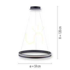 Q-VITO 8411-13 Antracit 1xLED taklampa 7 Q-VITO 8411-13 Antracit 1xLED taklampa small 7
