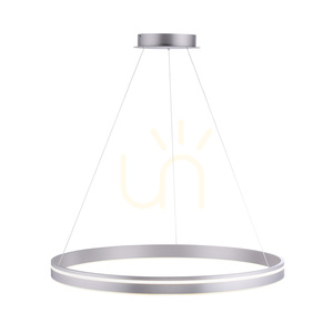 Zuma Line Q-VITO 8412-55 silverfärgad LED-pendellampa 65 W small 6