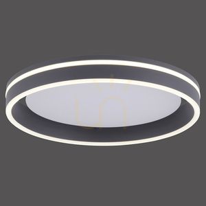 Plafond Q-VITO 8414-13 Antracit 1xLED small 0