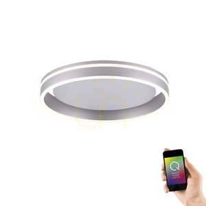 Plafond Q-VITO 8414-55 Silver 1xLED small 10