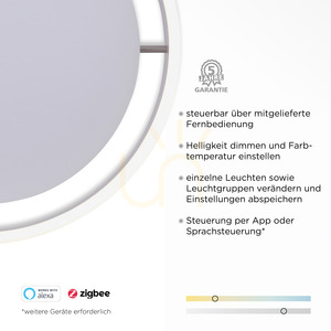 Plafond Q-VITO 8414-55 Silver 1xLED small 3