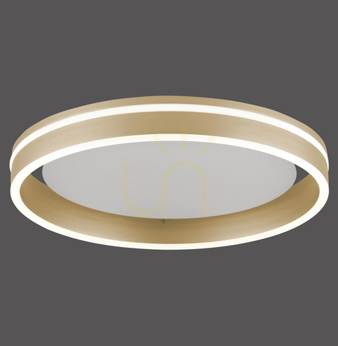 Kontrollera Plafond Q-VITO 8414-60 Brons 1xLED