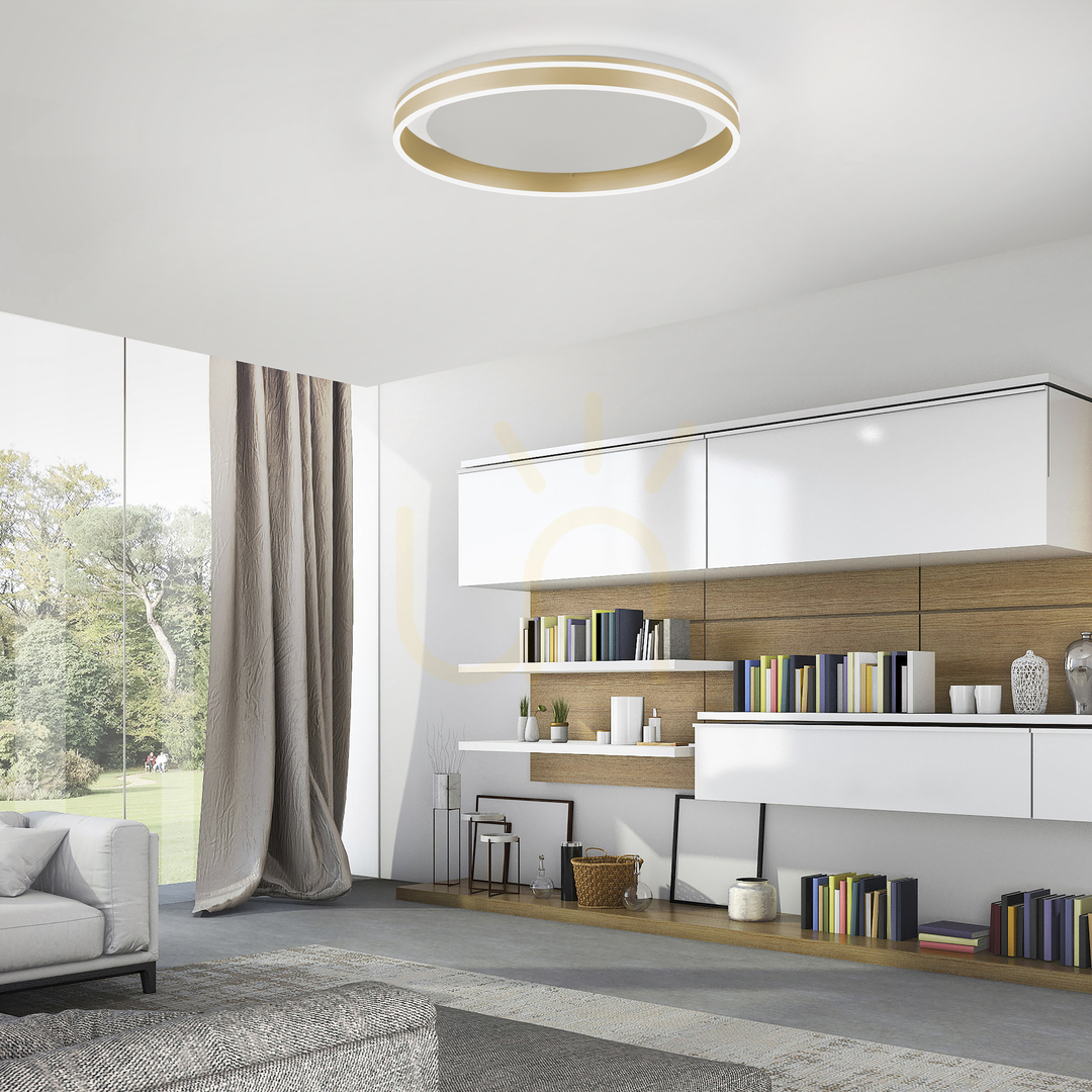 Display Plafond Q-VITO 8416-60 Brons 1xLED Plafond Q-VITO 8416-60 Brons 1xLED