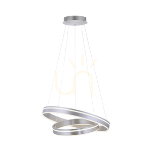 Q-VITO Taklampa 8420-55 Silver 2xLED small 10