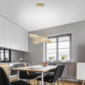 Q-VITO 8420-60 Brun 2xLED taklampa small 9