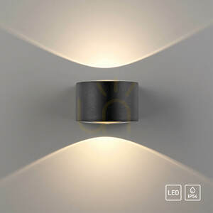 Vägglampa CARLA 9460-13 Antracit 2xLED small 11