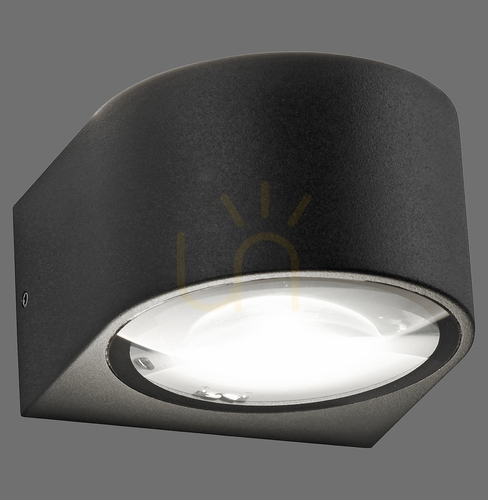 Kontrollera Vägglampa CARLA 9460-13 Antracit 2xLED