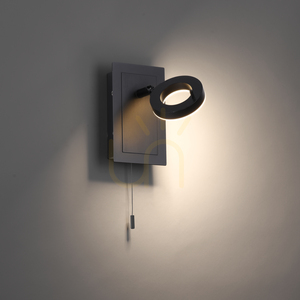 SILEDA vägglampa 9785-13 Antracit 1xLED small 4