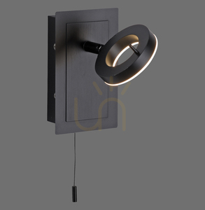 SILEDA vägglampa 9785-13 Antracit 1xLED small 0