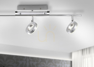 SILEDA plafond 6785-96 Silver 3xLED small 8