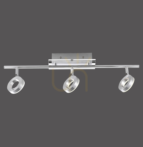 Kontrollera SILEDA plafond 6785-96 Silver 3xLED