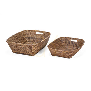Rottingkorg BAZAR BIZAR Baskets Naturbrun M 5 Rottingkorg BAZAR BIZAR Baskets Naturbrun M small 5