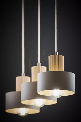Kontrollera Taklampa Sigma RIF WOOD 3 varm beige/naturligt trä 41872