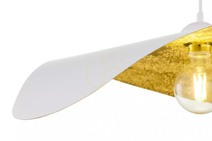 Pendellampa Sigma LEAF vit/guld 41921 small 4