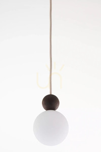 Pendelarmatur Sigma RONA trä mörkbrun 1-lampa G9 SKU 41675 small 2