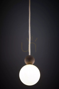 Pendelarmatur Sigma RONA trä mörkbrun 1-lampa G9 SKU 41675 small 3