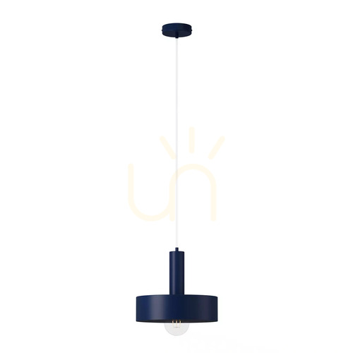 Kontrollera Pendellampa Sigma VITRUM marinblå 26 cm E27 SKU 41597