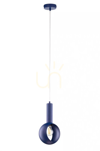 Kontrollera Taklampa Sigma VITRUM marinblå E27 17 cm 41635