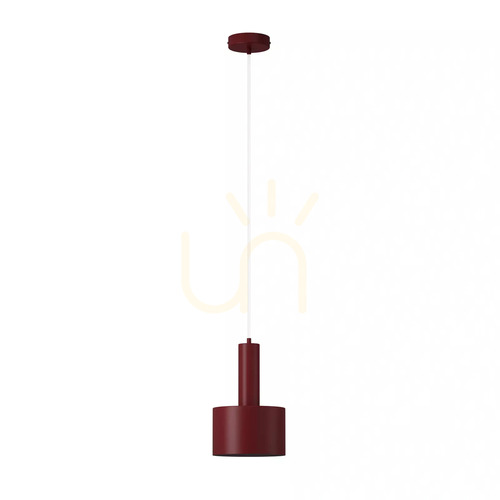 Kontrollera Pendellampa Sigma VITRUM rödbrun 17 cm stål SKU 41638