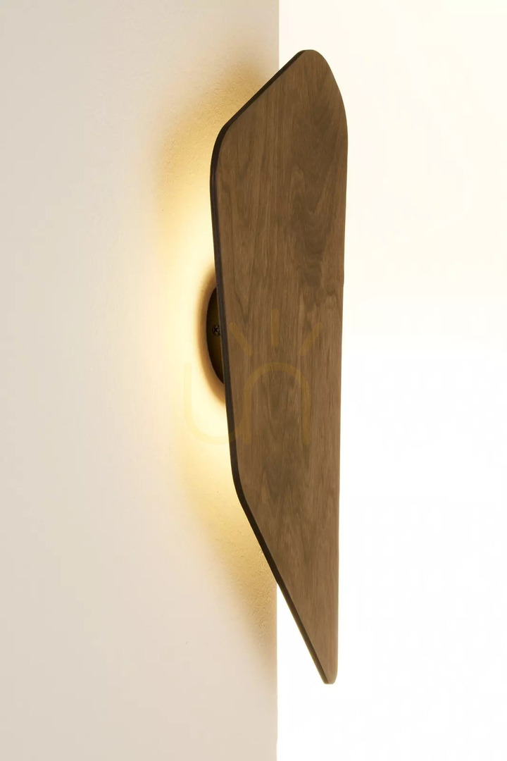 Förhandsvisning Vägglampa Sigma BUTTON svart mörk valnöt 7W 41892 Vägglampa Sigma BUTTON svart mörk valnöt 7W 41892