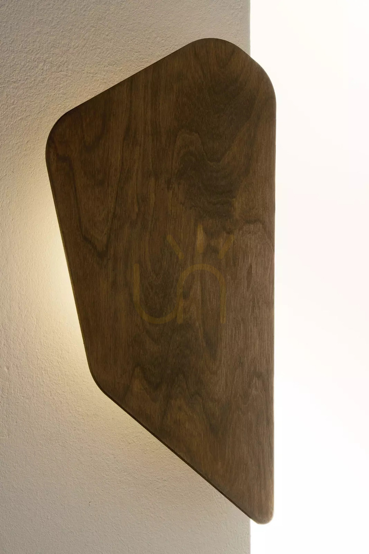 Display Vägglampa Sigma BUTTON svart mörk valnöt 7W 41892 Vägglampa Sigma BUTTON svart mörk valnöt 7W 41892