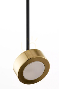 Pendellampa Sigma BAR 1 svart/guld 82 cm GX53 41643 small 1