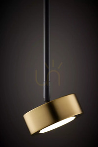 Pendellampa Sigma BAR 1 svart/guld 82 cm GX53 41643 small 3