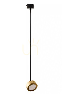 Pendellampa Sigma BAR 1 svart/guld 82 cm GX53 41643 small 0