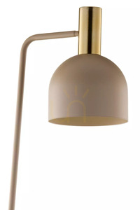 Golvlampa Sigma VITRUM GOLD 41722 varm beige E27 minimalistisk small 2