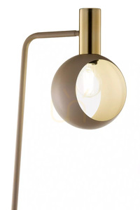 Golvlampa Sigma VITRUM GOLD 41725 varm beige/guld E27 168 cm small 1