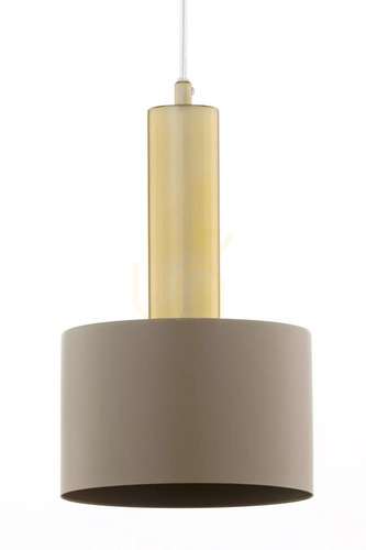 Kontrollera Pendellampa Sigma VITRUM GOLD beige/guld E27 17 cm 41716