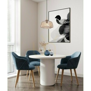Italux Antita svart pendellampa med bärnstensfärgat glas, E27, 30 cm PND-3644-1-BRO-AMB small 2