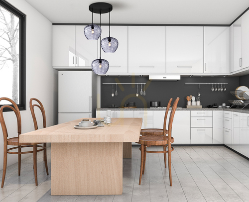 Kontrollera Italux Bresco pendellampa med 3 E27-socklar, svart och rökglas PND-3033-3A-BK-SG